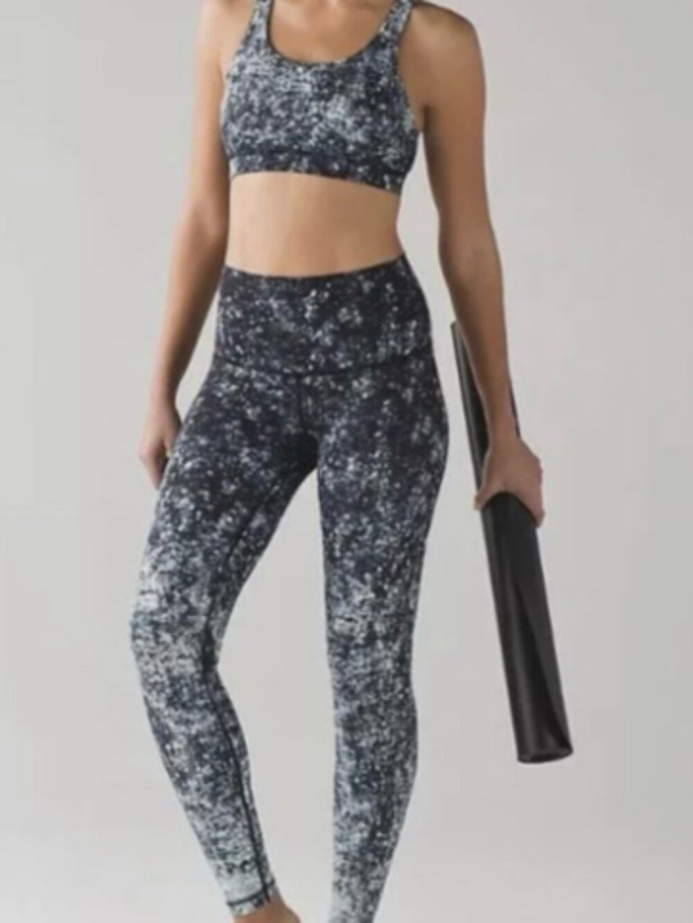 Lululemon Wunder Under High-Rise Tight *Nulux Size 2 Effervescence Multi Black